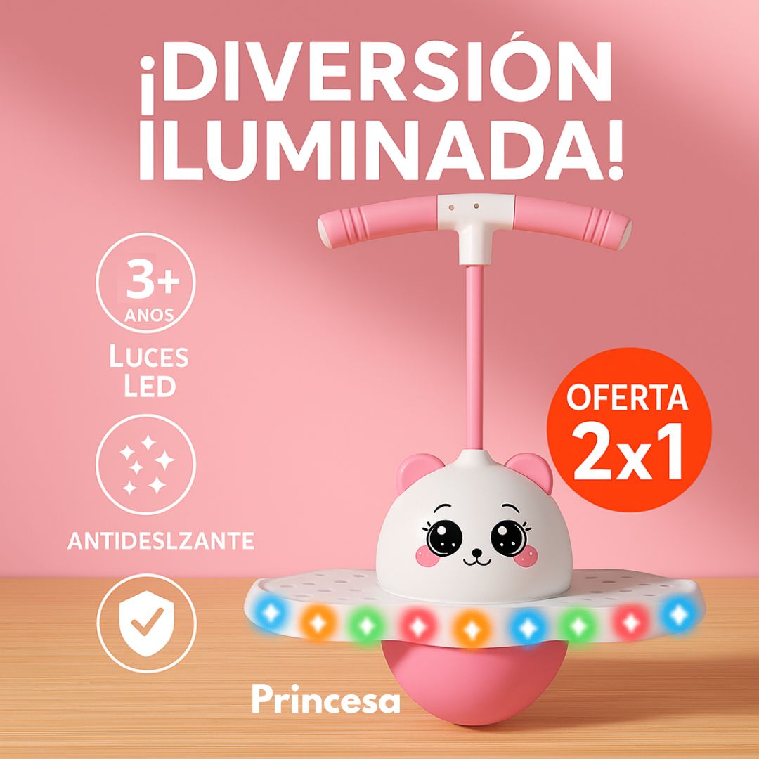 Dancing Ball™ | Springender Ball mit LED-Lichtern