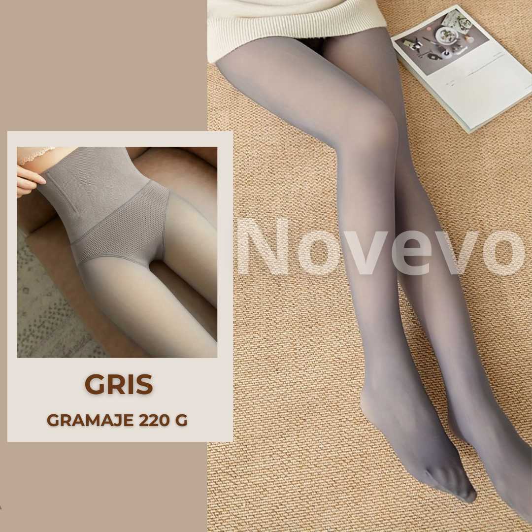 Thermo-Strumpfhose | Bauchkontrolle & Push-up 220 g