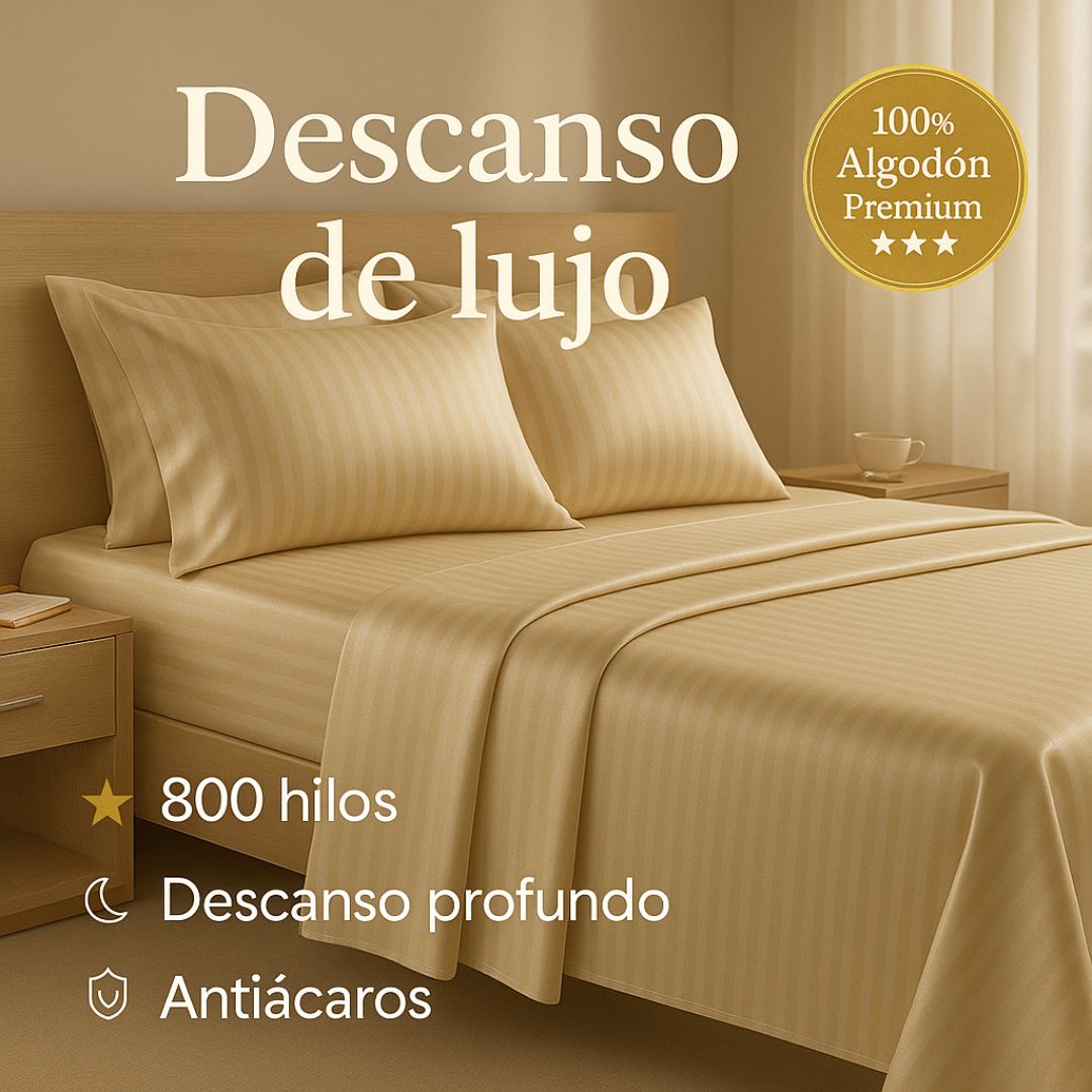 Premium-Bettwäsche 800 Fäden | Hotelqualität