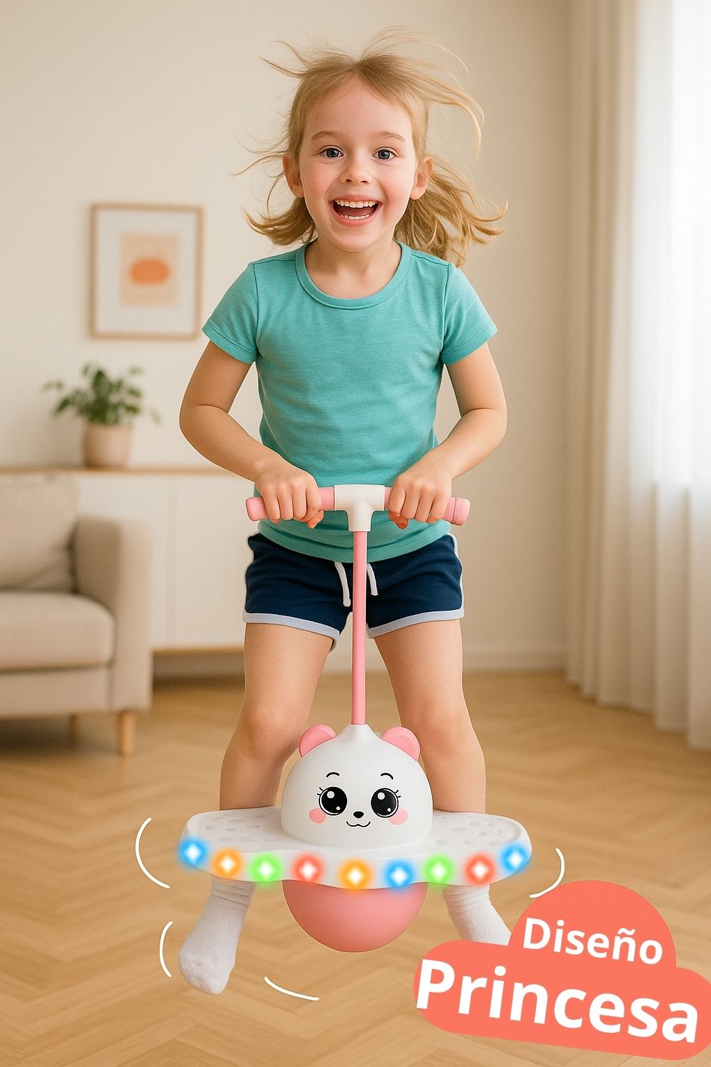 Dancing Ball™ | Springender Ball mit LED-Lichtern